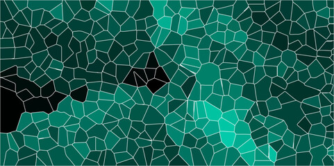 3D abstract broken glass quartz crystal retro tyles geometric pattern vonoroi diagram background. Beautiful colourful crystallized polygon background. abstract light colorful stone tile pattern.