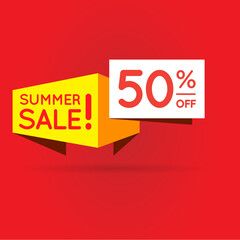 Summer sale 50% off