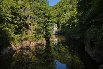 River Jizera in Semily,Liberec Region, Czech Republic, Europe

