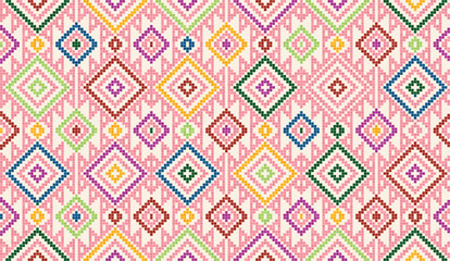 Mexican Teenek embroidery pattern 27