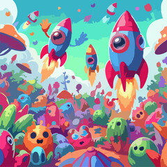 Space Mission Rocket Conflict