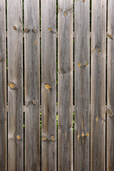 Wooden Privacy Fence As A Background