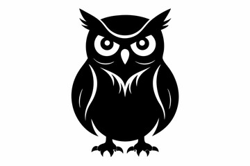 Fototapeta premium olm sihouette black vector 