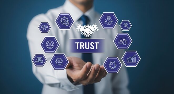 Building business relationships and trust for success in partnership and collaboration strategy