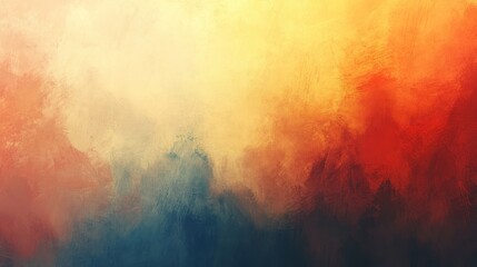 Abstract colorful smoky cloudscape
