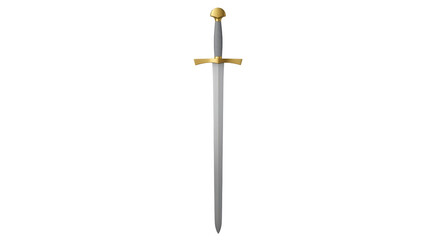 Isolated Medieval Sword