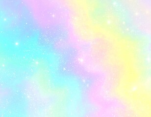 Rainbow crystal light leaks effect with grain dust scratches