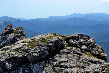 Trekking a Punta Corrasi nel Supramonte di Oliena, panorama da Punta Corrasi