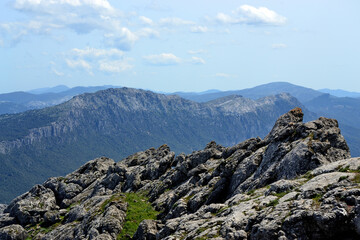 Trekking a Punta Corrasi nel Supramonte di Oliena, panorama da Punta Corrasi