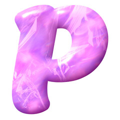 3d letter p