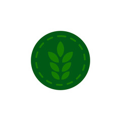 grain logo icon, simple flat style, vector illustration, symbol, design logo template pictogram, for ui or ux isolated on white for mobile app, editable