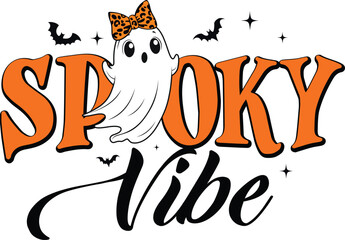 Spooky Vibe t-shirt design.