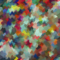 Colorful patched abstract background. Stain effect and camouflage. Spotted backdrop.