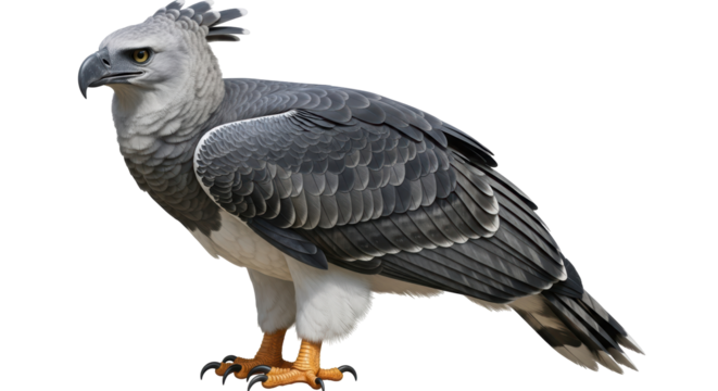 Isolated Harpy Eagle
