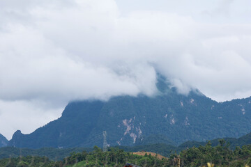 Beautiful mountain in Kasi District, Vientiane Province, Laos