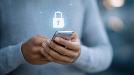 Secure Smartphone Login with Cybersecurity Interface