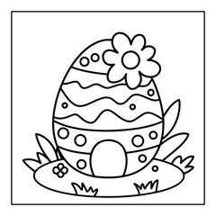 black and white hand drawn coloring pages