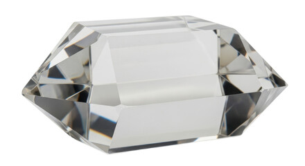 Isolated Clear Crystal