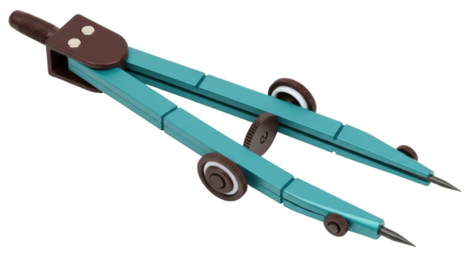 Isolated Drawing Compass