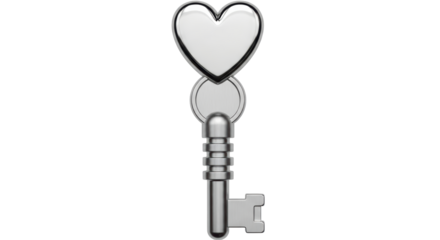 Isolated Heart Key