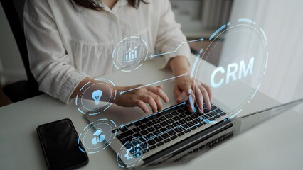 CRM platforms improve customer relationships through data analysis, CRM communication tools, and...
