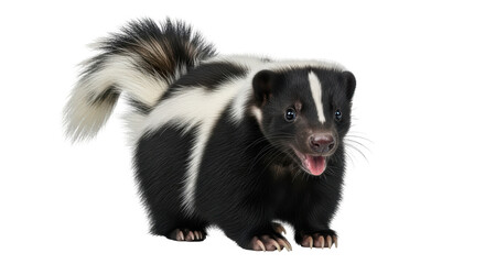Fototapeta premium Isolated Baby Skunk