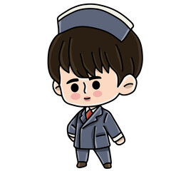 Nurse character cartoon 