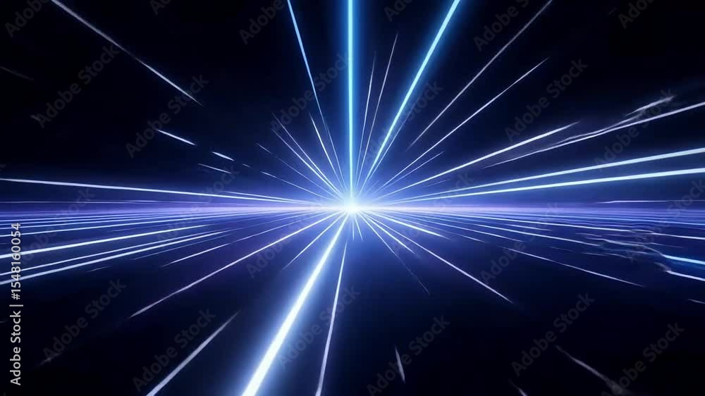 Poster abstract light speed animation background motion graphics