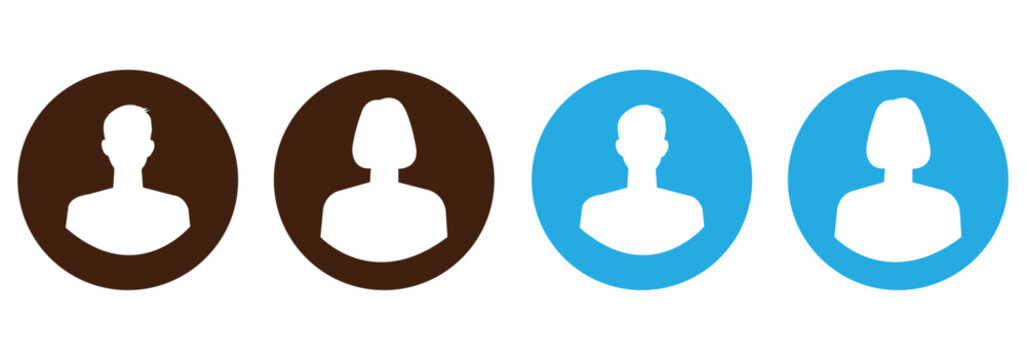 Avatar, user profile, person icon, gender neutral silhouette, profile picture. Suitable for social media profiles, icons, screensavers and as a template. Default social media profile photo symbol. 