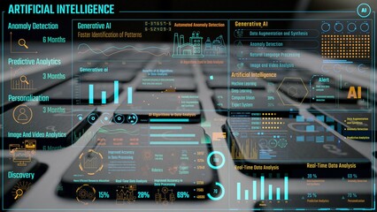 AI Assistant Brain Processor with LLM Technology, Big Data, Machine Learning, Generative AI for...