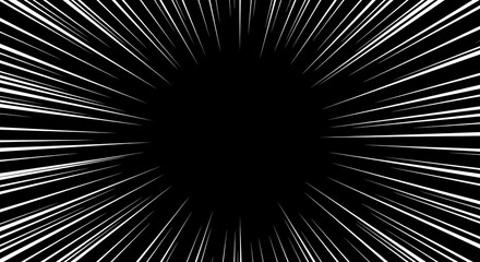 Obraz premium Speed Line Burst Background