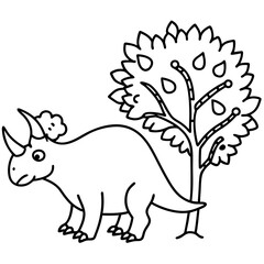 bear and tree