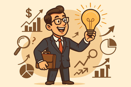 Entrepreneur Cartoon Images – Browse 129,718 Stock Photos, Vectors, and ...
