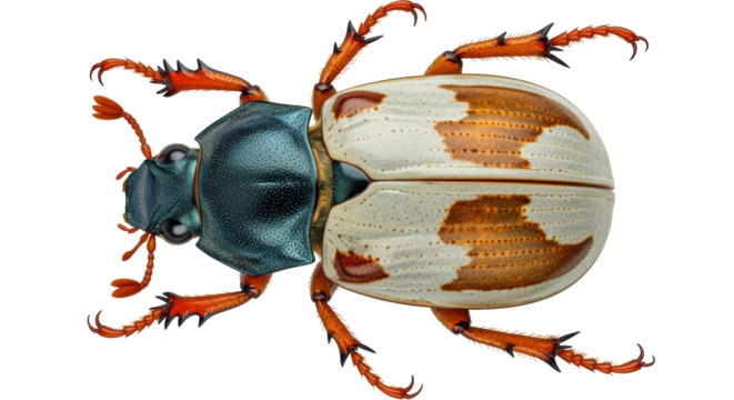 Isolated Beetle