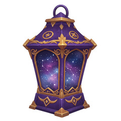 Cosmic Lantern A Celestial Illumination transparent background