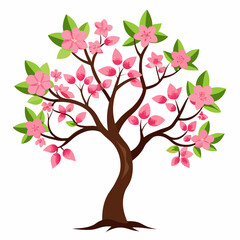 Obraz premium tree with flowers