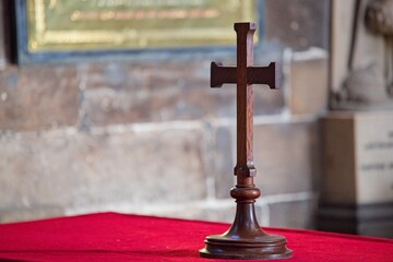 cross in the church