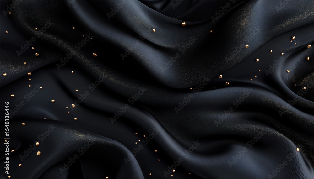 Poster luxurious black abstract design with gradient geometric elements ideal for exclusive and elegant spa
