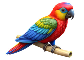 Fototapeta premium blue and yellow macaw