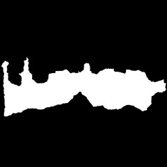 Wall Stains Texture Isolated on Alpha Background – Transparent Dirty Spots, Mold, and Grunge...