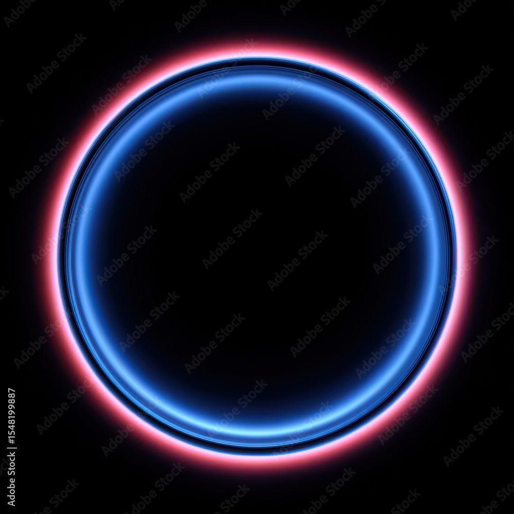 Poster unique macro exploration of abstract optical lens glow showcasing mesmerizing light patterns in a my