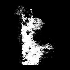 Wall Stains Texture Isolated on Alpha Background – Transparent Dirty Spots, Mold, and Grunge Marks

