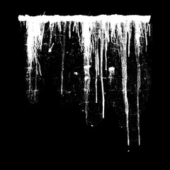 Wall Stains Texture Isolated on Alpha Background – Transparent Dirty Spots, Mold, and Grunge...