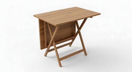 Foldable Wooden Table - Compact & Stylish Home Furniture