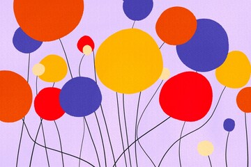 Abstract visualization of emotional and personal growth