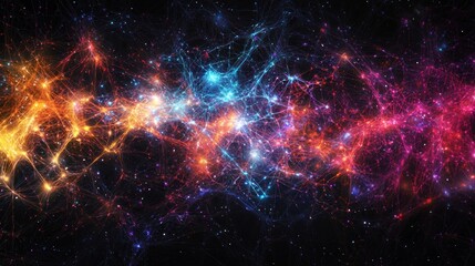 Fototapeta premium Cosmic abstract background