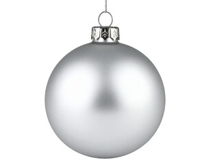 christmas ball isolated on transparent background