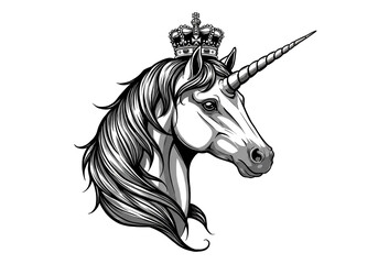 horse head vector illustration