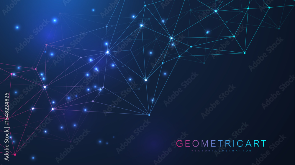 Poster global network connection. global business. social network communication. internet technology. vecto