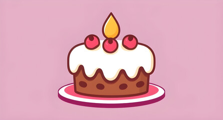 cake emoji, cute cake icon, cake design, cake silhouette, icon of dessert, simple cake icon, flat cake icon, cartoon cake, colorful cake, minimal cake icon, cake with cherry, slice of cake icon, celeb
